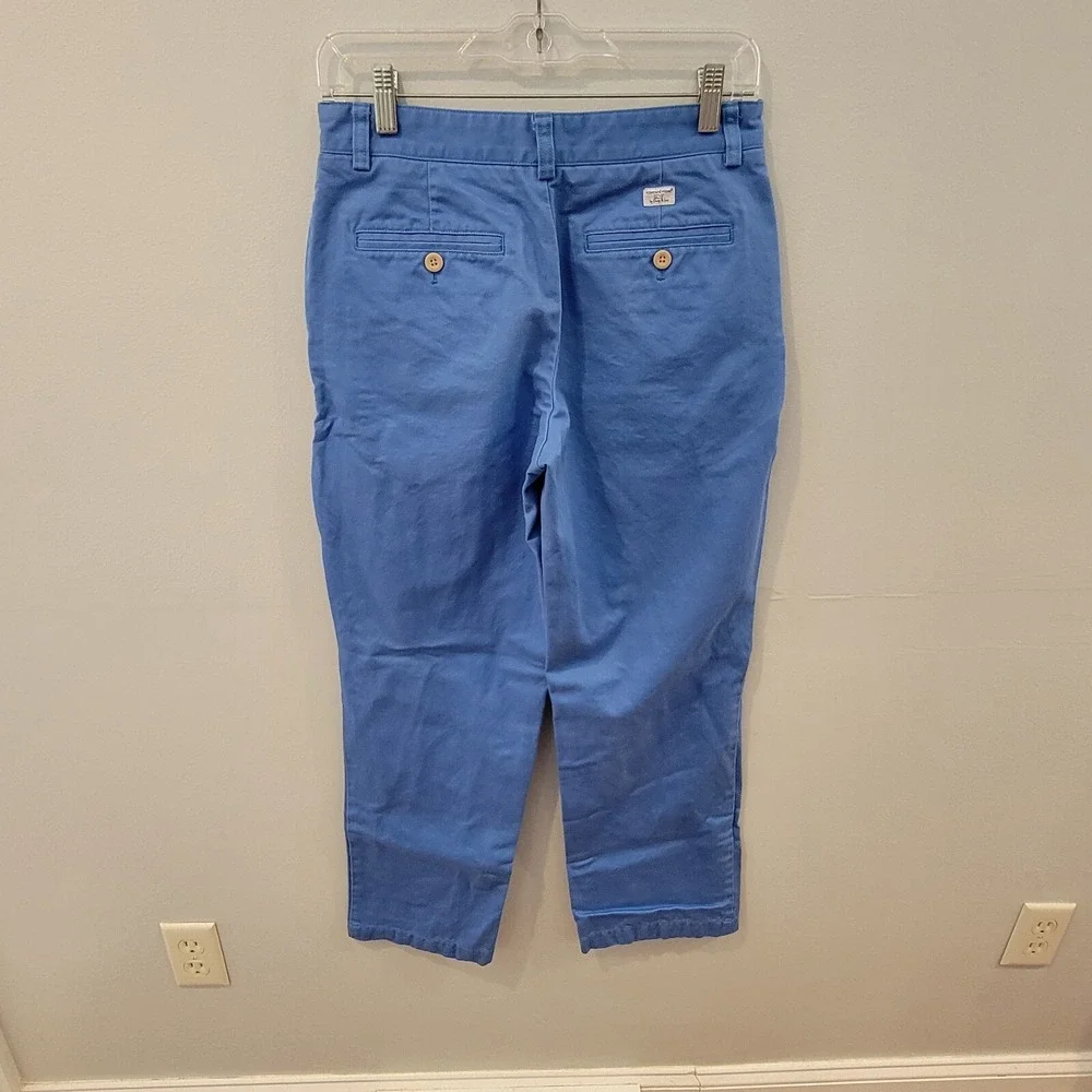 Vineyard Vines Chino Pants Youth Size 16 Blue Dress Slacks‎ 28x30 Flat Front